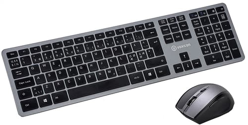 Voxicon 285wl Slim Metal Wireless Pohjoismaat Näppäimistö Ja Hiiri -pakkaus