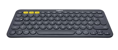 Logitech Multi-device K380 Langaton, Bluetooth Pohjoismaat Musta Näppäimistö
