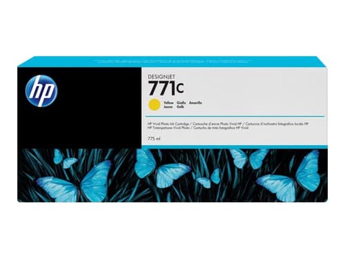 Hp Muste Keltainen No.771c - Dj Z6200