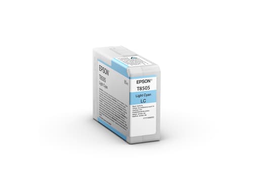 Epson Muste Kevyt Syaani Hd T8505 80ml - Surecolor P800