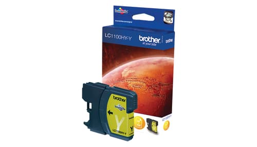 Brother Muste Keltainen Lc1100hyy 750 Pages