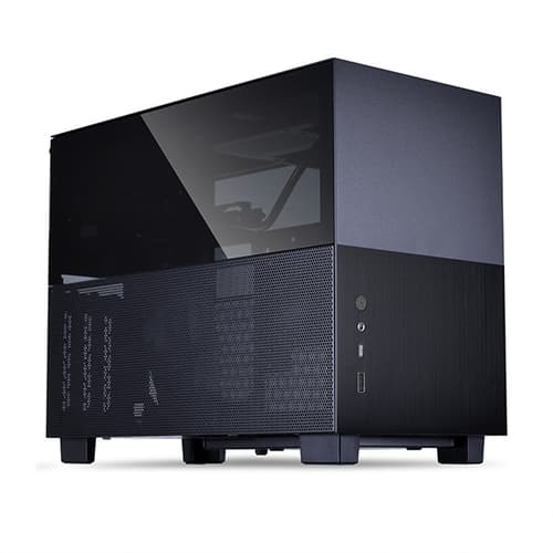 Lian-li Q58x4 Mini-itx Pcie 4.0 Edition Black Musta