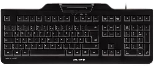 Cherry Kc 1000 Smartcard Langallinen, Usb Pohjoismaat Musta Näppäimistö