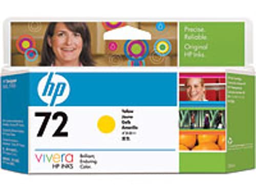 Hp Muste Keltainen No.72 - T1100 130ml