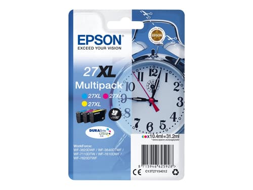 Epson Muste Monipakkaus 27xl (c/m/y)