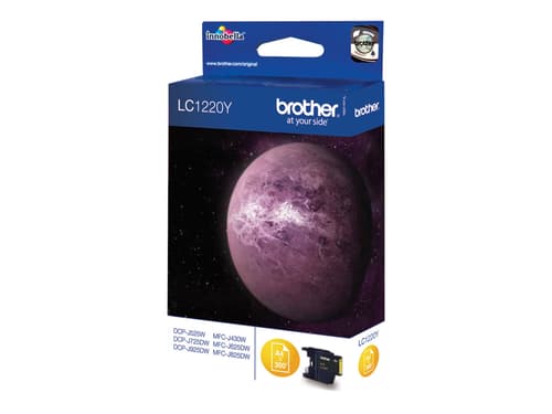 Brother Muste Keltainen Lc1220y - Dcp-j925dw