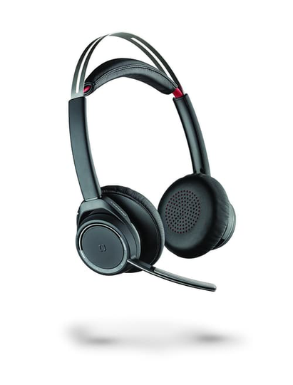 Poly Voyager Focus Uc B825-m Bt (w/o Charger Stand) Kuuloke + Mikrofoni Stereo Musta