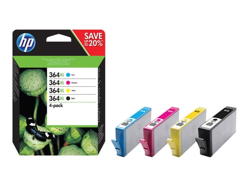 Hp Muste Combo Pack No.364xl (bk/c/m/y)