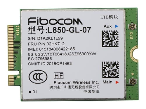 Lenovo Fibocom L850-gl-07