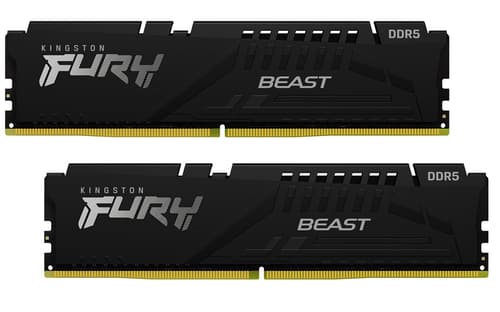 Kingston Fury Beast 16gb (2-kit) Ddr5 5600mhz Cl40 Black 16gb 5,600mhz Ddr5 Sdram Dimm 288 Nastaa