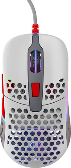 Xtrfy M42 Rgb Gaming Mouse Retro Langallinen 16,000dpi Hiiri Harmaa