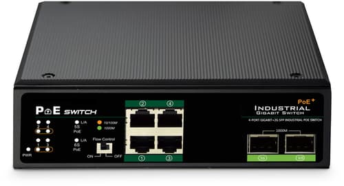Digitus Industrial 6-port Gigabit Poe Switch