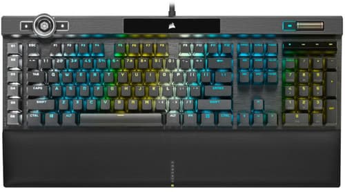 Corsair K100 Rgb Mechanical Keyboard Langallinen, Usb Pohjoismaat Musta Näppäimistö