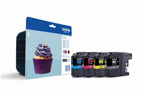 Brother Muste Kit (bk/c/m/y) Lc123 - Mfc-j4510dw