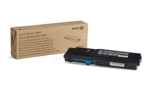 Xerox Värikasetti Syaani 6k - Phaser 6600//wc6605