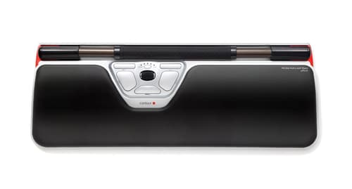 Contour Design Rollermouse Red Plus Langallinen 2,400dpi Hopea, Musta