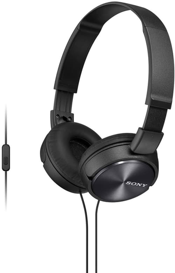Sony Mdr-zx310ap Kuulokkeet 3,5 Mm Jakkiliitin Stereo Musta