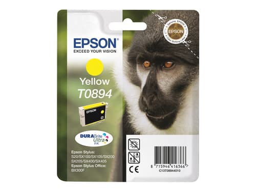 Epson Muste Keltainen T0894 - Sx100/sx105