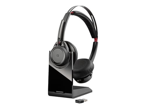 Poly Voyager Focus Uc B825 Kuuloke + Mikrofoni Stereo Musta