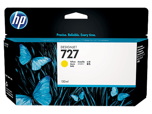 Hp Muste Keltainen 727 130ml - Dj T920