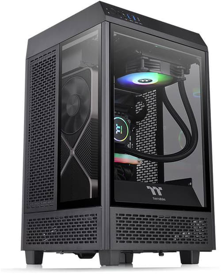 Thermaltake The Tower 100 Black Musta