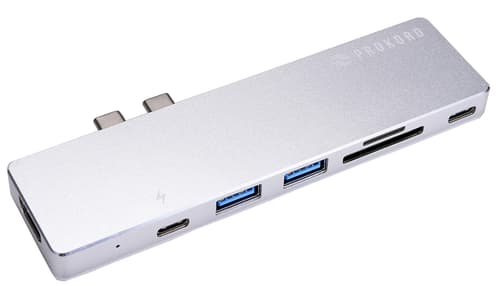 Prokord Pro Dock 4k For Macbook Pro Thunderbolt 3 Minitelakointiasema