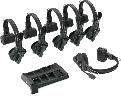 Hollyland Solidcom C1 Wireless Intercom System With 6 Headsets