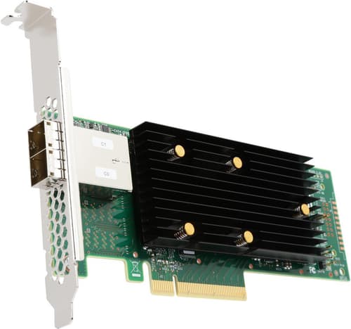 Lsi Sas 9400-8e 2x Mini-sas Hd Pcie X8 Controller Card Pcie 3.1 X8 Lsi