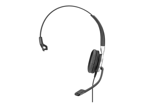 Epos Impact Sc 638 Kuuloke + Mikrofoni Easy Disconnect Mono Hopea, Musta