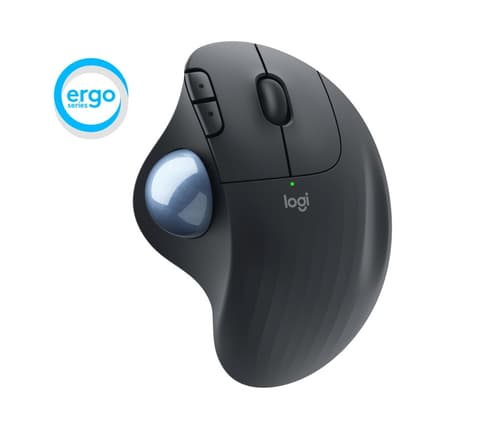 Logitech Ergo M575 For Business Logi Bolt Langaton Pallohiiri Harmaa