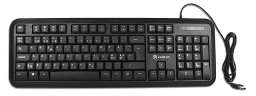 Voxicon Standard 210wl Langallinen, Usb Pohjoismaat Musta Näppäimistö