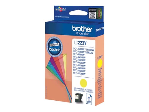 Brother Muste Keltainen Lc223y, 550-sheets