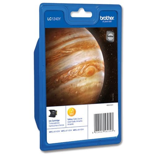 Brother Muste Keltainen Lc1240y - Mfc-j6510dw