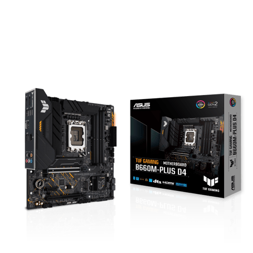Asus Tuf Gaming B660m-plus D4 Ddr4 S-1700 Matx Mikro Atx Emolevy
