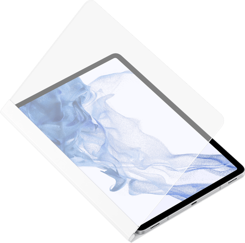 Samsung Note View Cover Samsung Galaxy Tab S7, Samsung Galaxy Tab S8 Valkoinen