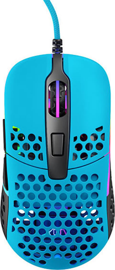 Xtrfy M42 Rgb Gaming Mouse Miami Blue Langallinen 16,000dpi Hiiri Sininen