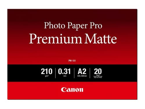 Canon Papper Photo Pro Premium Pm-101 A2 210g 20 Arkkia
