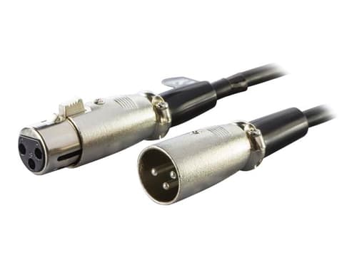 Deltaco Audiojatkojohto 7m 3 Pin Xlr Naaras 3 Pin Xlr Uros