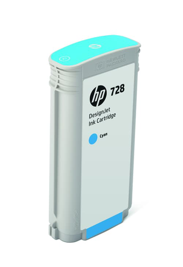 Hp Muste Syaani 728 130ml - Dj T730
