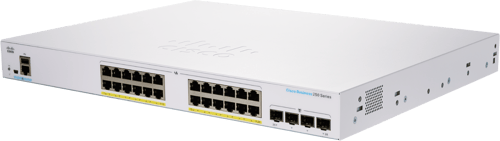Cisco Cbs250 24g 4sfp Poe 370w Smart Switch