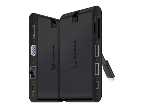 Alogic Travel Dock Pro With Power Delivery Usb-c Minitelakointiasema