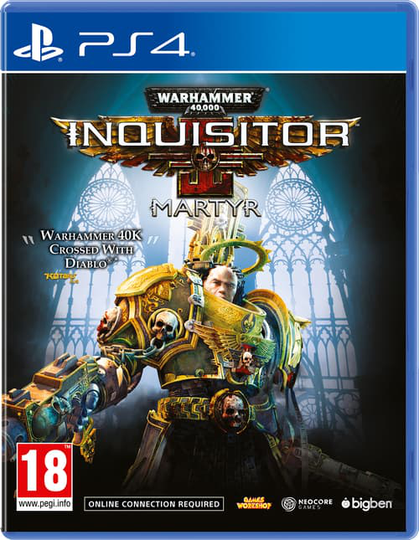 Big Ben Warhammer 40,000 Inquisitor Martyr Sony Playstation 4