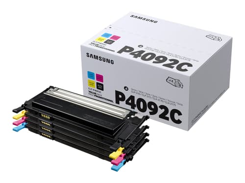 Hp Samsung Värikasetti Rainbow Kit (bk/c/m/y) Clt-p4092c - Clx-317