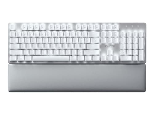 Razer Protype Ultra Langallinen, Langaton, 2.4 Ghz, Bluetooth, Usb-c Pohjoismaat Harmaa, Valkoinen Näppäimistö