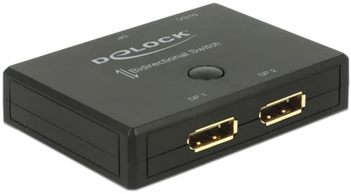 Delock Displayport 2->1 Switch Bidirectional 4k@60hz