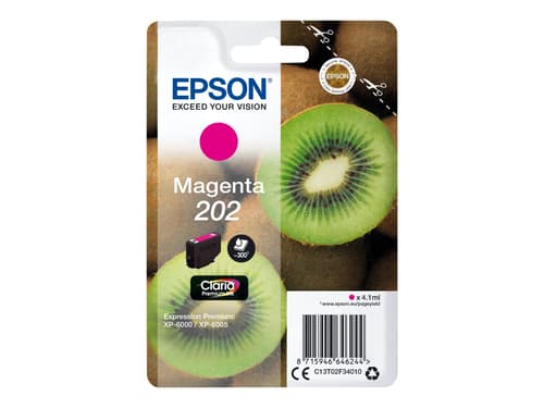 Epson Muste Magenta 4.1ml 202 - Xp-6000/xp-6005