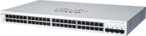 Cisco Cbs220 48g 4sfp+ Poe 382w Smart Switch