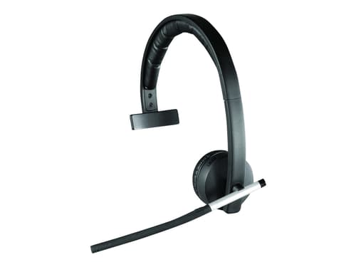 Logitech Wireless H820e Kuuloke + Mikrofoni Mono Musta