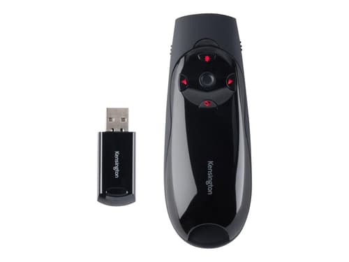 Kensington Presenter Expert Red Laser With Cursor Control Musta