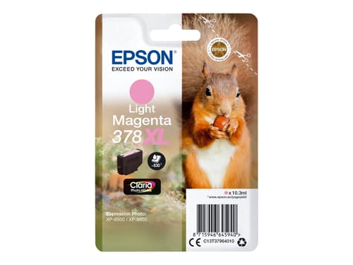 Epson Muste Kevyt Magenta 10.3ml 378xl - Xp-15000/xp-8500/xp-8505